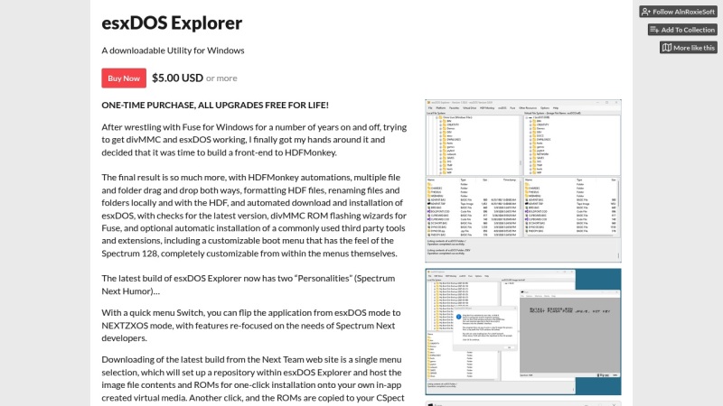 Screenshot of AlnRoxieSoft